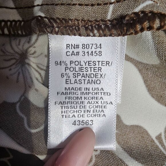 BCBGMaxazria Women's Sundress Dress Floral T Back size Small - Picture 9 of 12